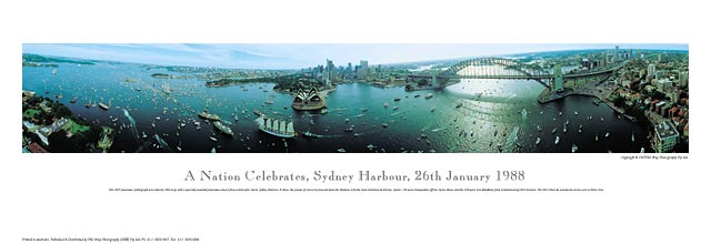 A Nation Celebrates, Sydney Harbour, 26th January 1988.