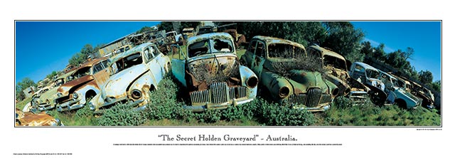 The Secret Holden Graveyard, Australia (oversize)